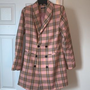 Pinstripe  blazer dress